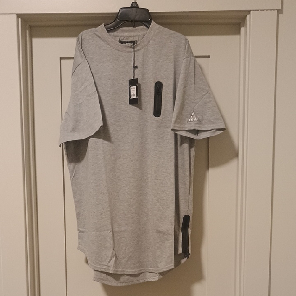 ALL GOOD Brand Gray Men's Shirt